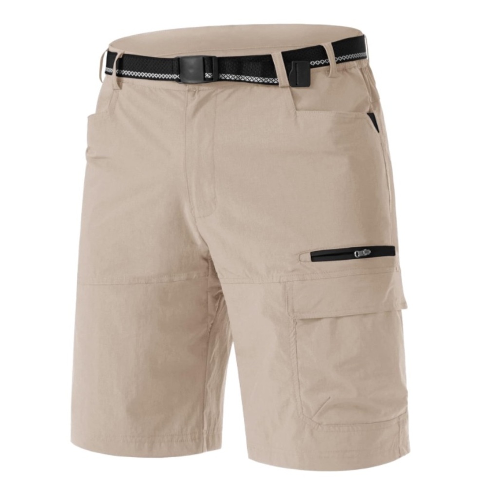 🌻4/$20 TacVasen Men's Khaki Quick Dry Nylon Cargo Shorts Size 2XL New With Tag